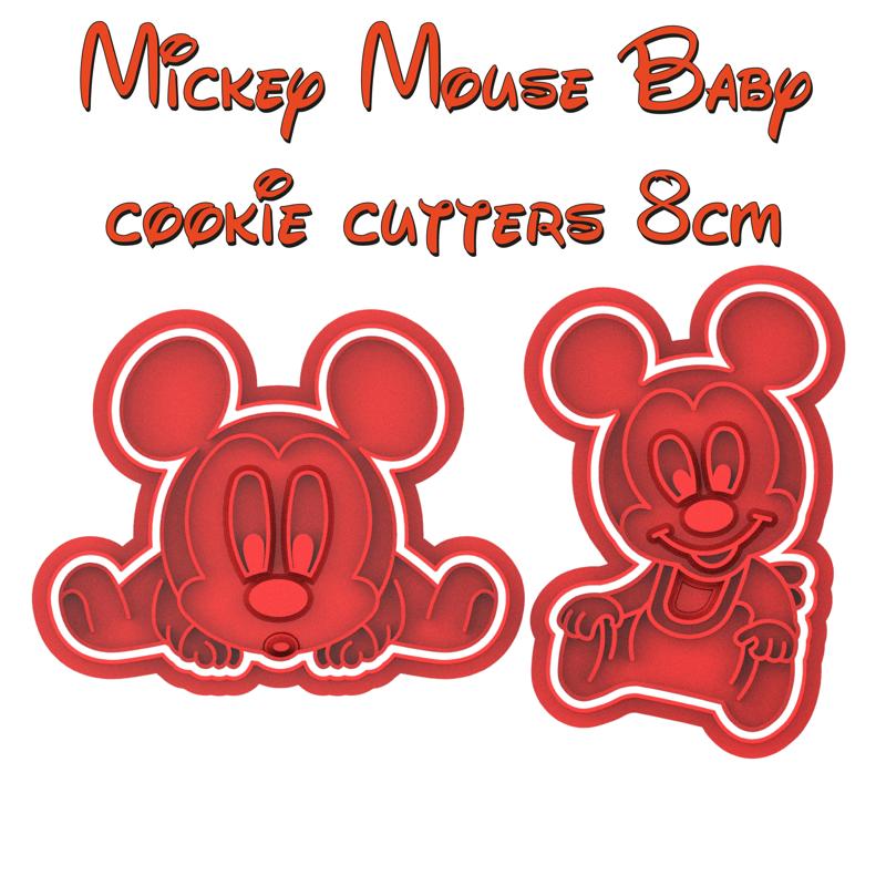 Mickey Mouse Baby cookie cutters 8cm