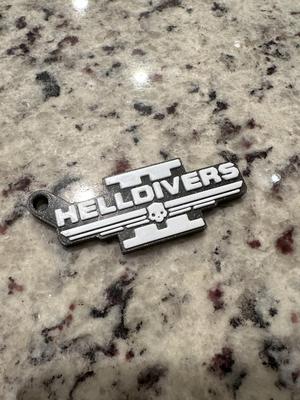 Helldivers Keychain