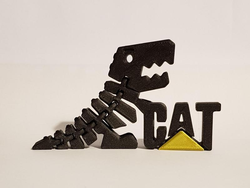 Flexi Rex CAT Caterpillar Logo