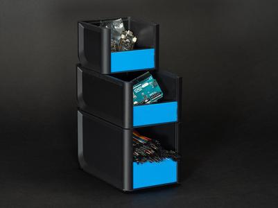 DIN Rail Picking Bin - M Set