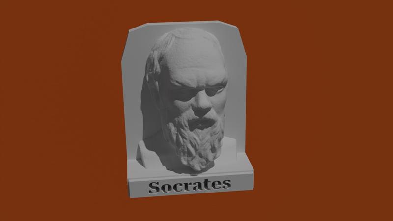 Socrates Bust