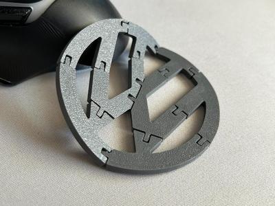 Flexible Volkswagen Logo - articulated