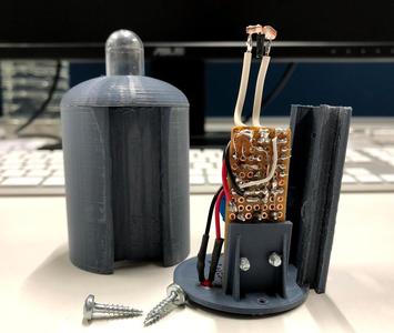 Dusk sensor enclosure
