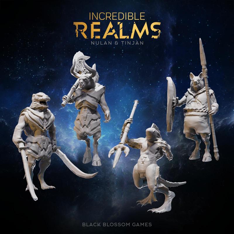 IR01M007 Animal Monsters :: Incredible Realms Nulan & Tinjan