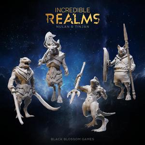 IR01M007 Animal Monsters :: Incredible Realms Nulan & Tinjan