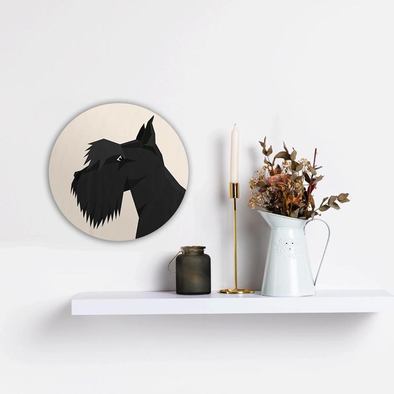 Scottish Terrier  - Fully customizable dog breed wall art
