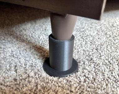 Bed Frame Foot - Low Profile