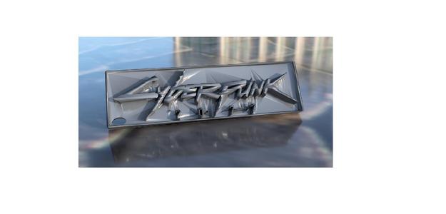 Cyberpunk 2077 keychain