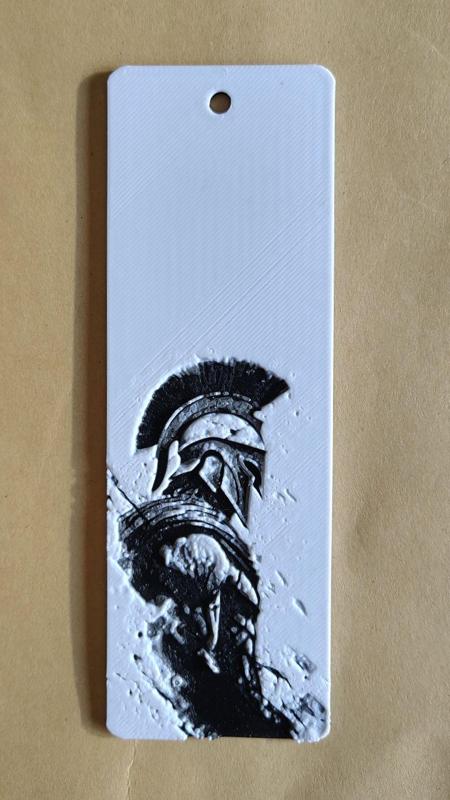 Spartan bookmark