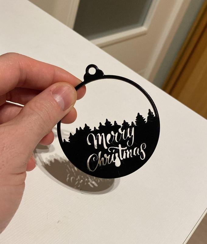 MERRY CHRISTMAS ball