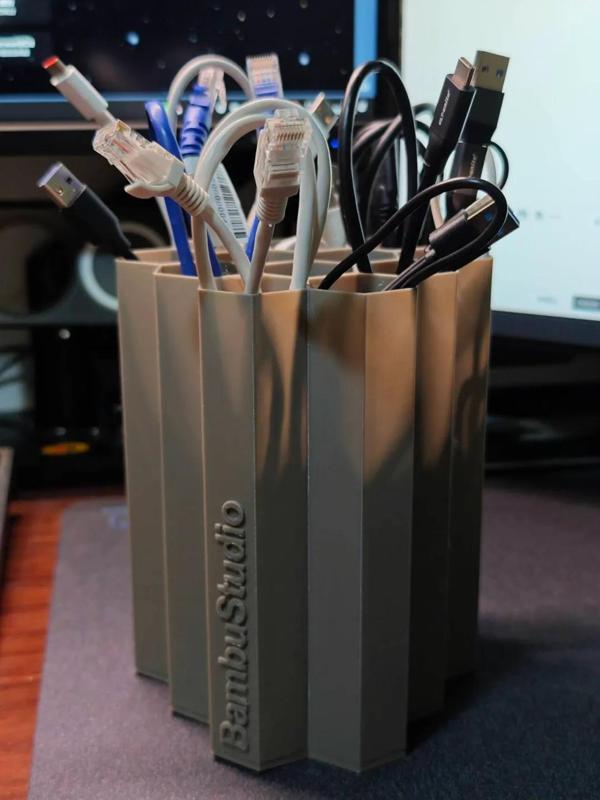 Cable Organizer - Collapsible Storage for Data and Charging Cables