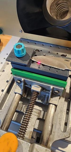 knife jig for Laser engraving