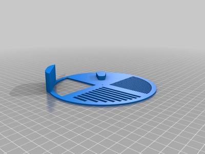Bait hive entrance with landing pad