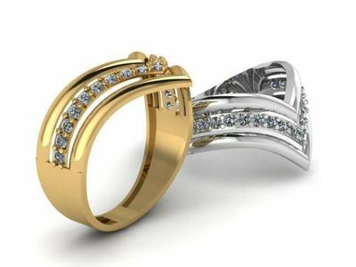 Crown ring for girl 3d printable model