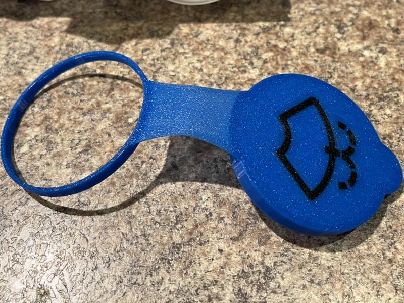 Fiat Ulysse windshield washer fluid cap