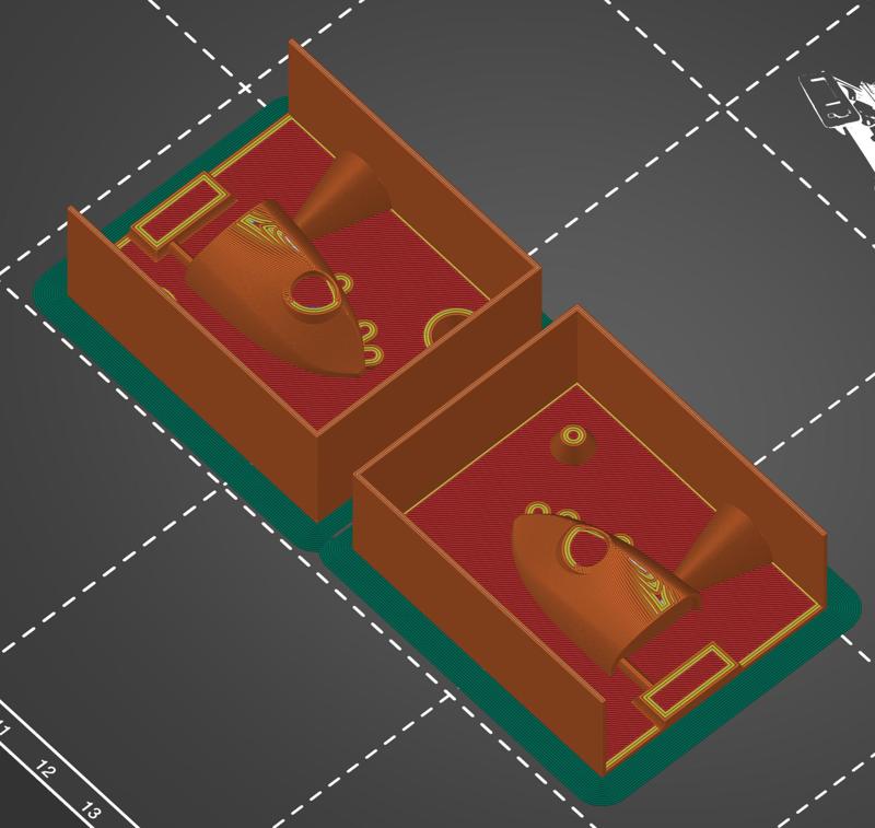 40g lead head counter mould adaptable Black minnow 140mm