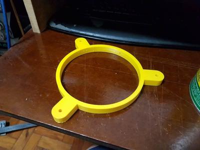 Cantenna Support for Dish