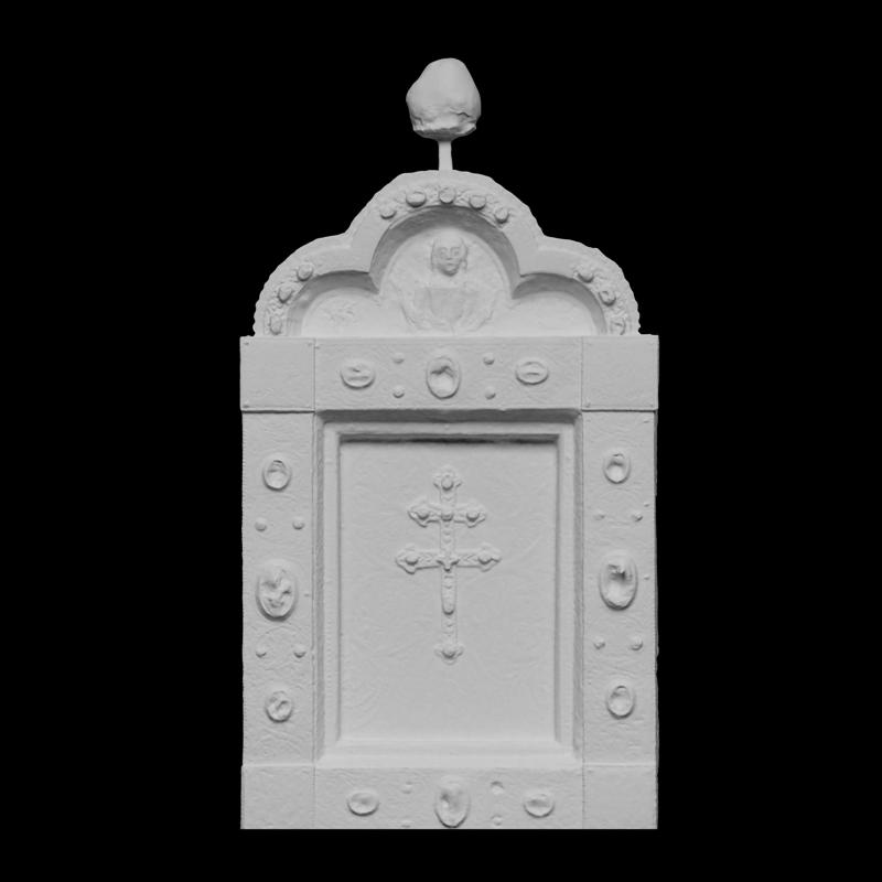 Reliquary frame of the Holy Cross