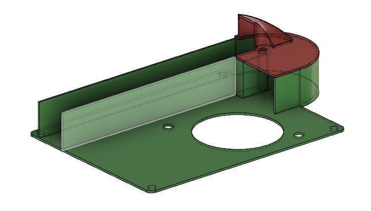 Tevo Flash Controller Duct For 5015 Fan