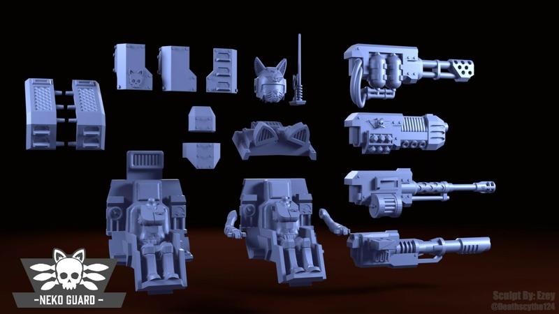 NEKO GUARD: Scout Sentinal (Conversion Kit)