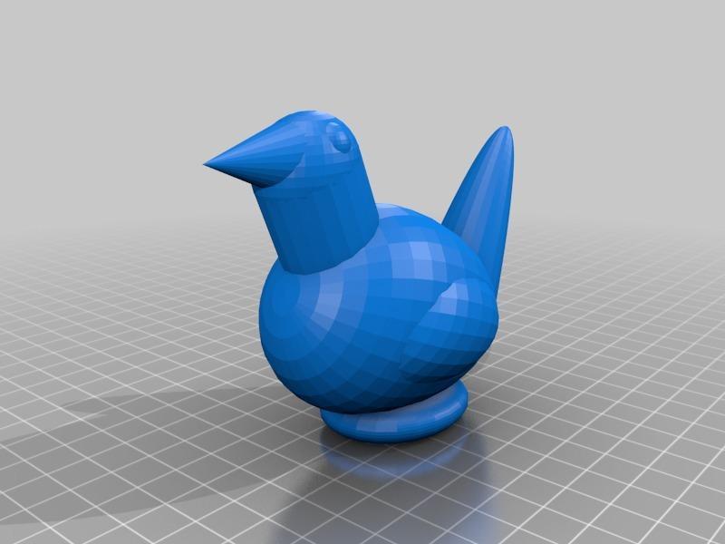 Bird Figurine - based on Disney's UP!