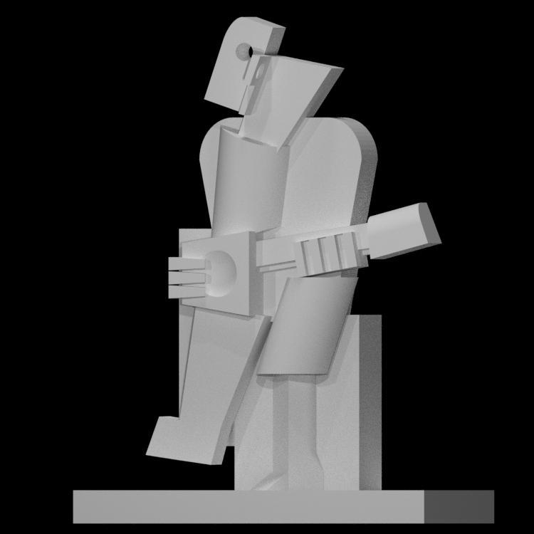 Cubist sculpture