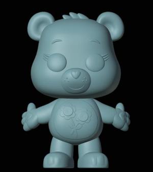 Friend Bear funko pop from the Care Bears franchise