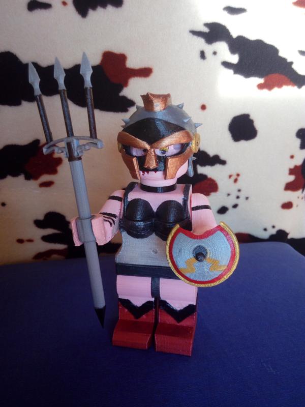 TRIDENTE RETIARIUS LEGO GIANT