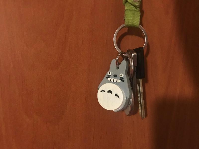 Totoro keychain