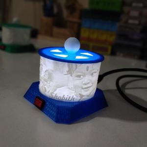 360 degree Lithophane holder (3mm)	