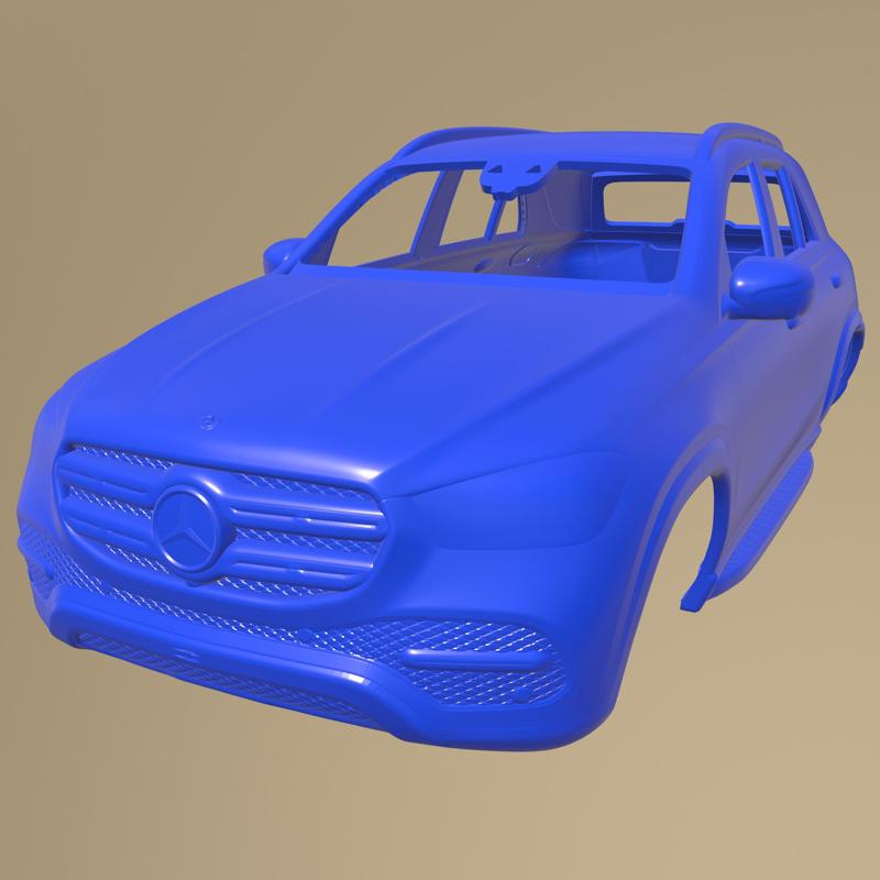 Mercedes Benz Gle 2020 PRINTABLE CAR BODY
