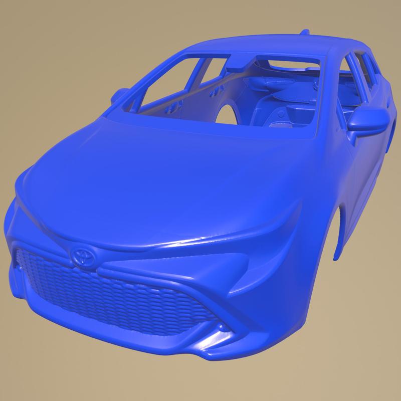 Toyota Auris 2019 PRINTABLE CAR BODY