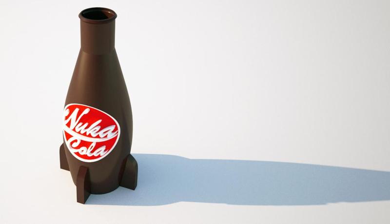 Fallout 4 Nuka Cola bottle