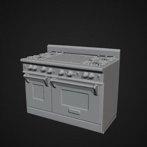 diorama miniature double kitchen B1