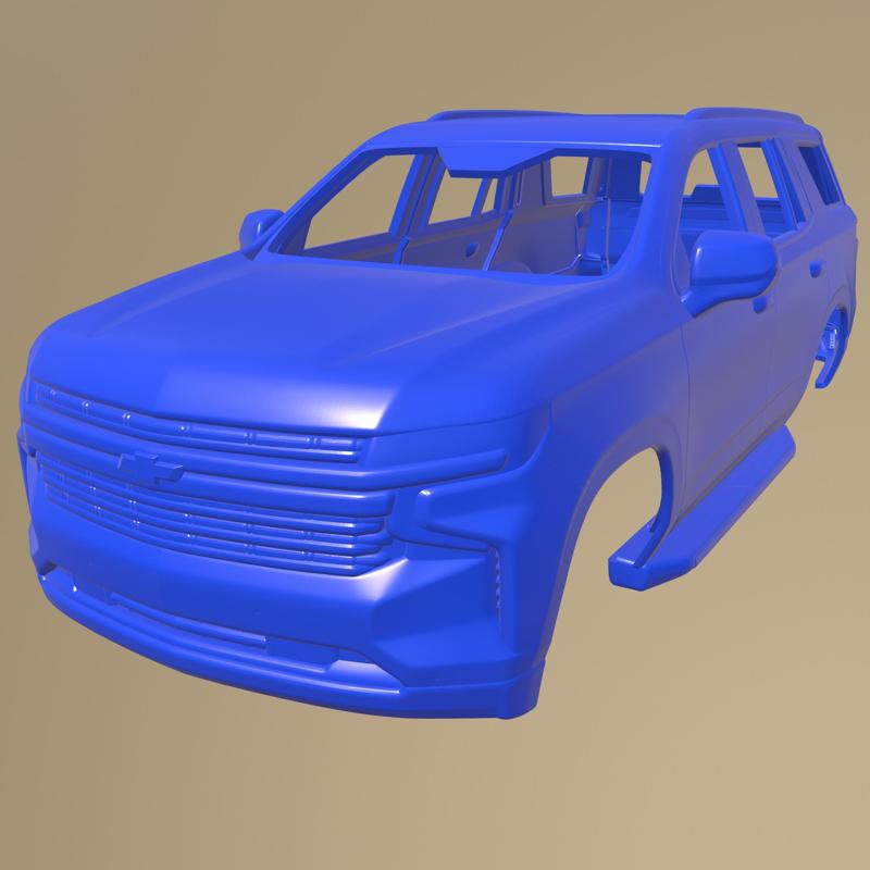 Chevrolet Tahoe Rst 2021 PRINTABLE CAR BODY