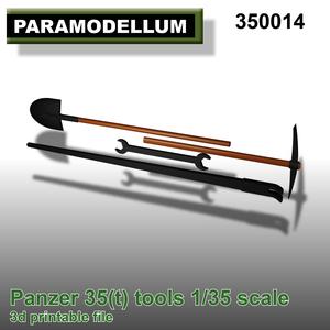 350014 Tools for Panzer 35(t) 1/35 scale