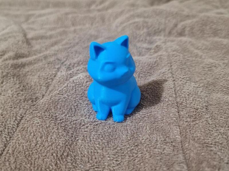 Lucky, the Sitting Cat