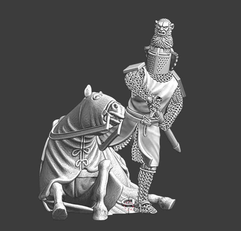 Medieval Knight - Count of Flanders