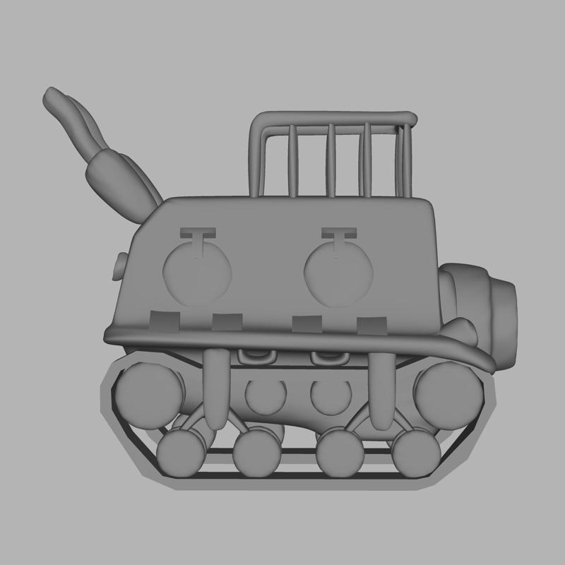 Nop-03 Sarubia Ptolemaic - Metal Slug - 3d model to print