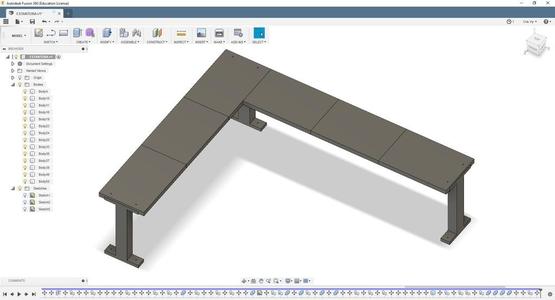 Modular shelving