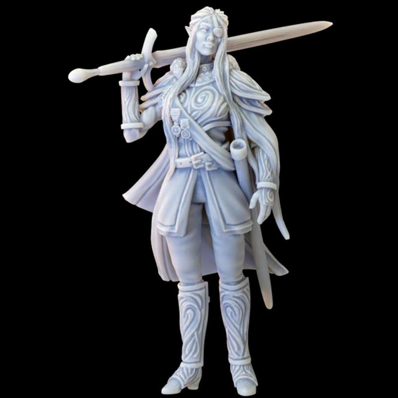 Female Elf Officer - Guards and Officers Kickstarter