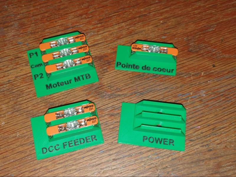 Wiring harness for DCC wiring and MTB motors