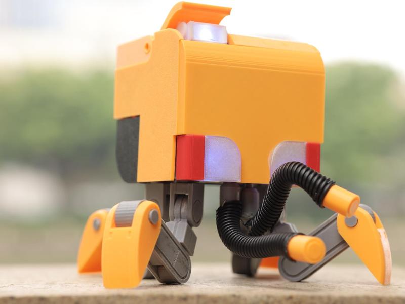 Gundam gquuuuuux Early Childhood Education Robot, Kongqi, Fully Disassembled, Full Color, Fully Articulated