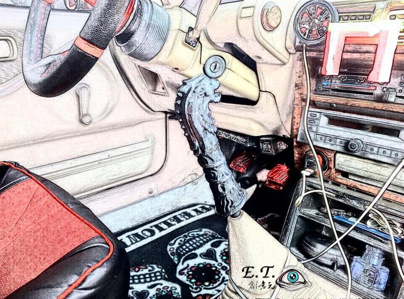 ET创意元夏日兜风必备汽车龙头档杆 #TINKERFUN