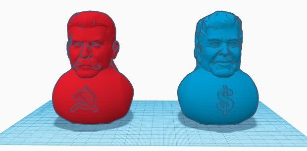 Capitalist + Communist Duck