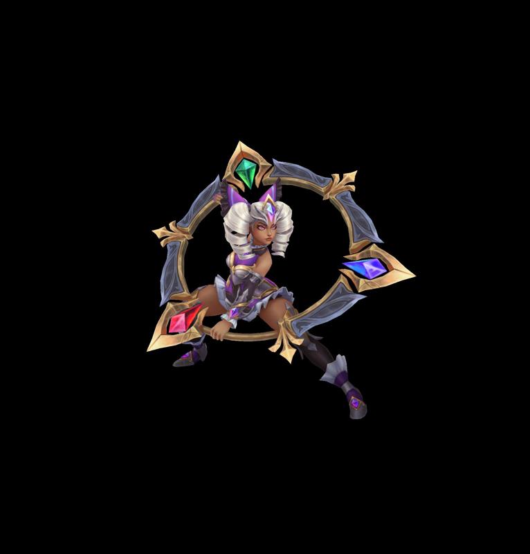 Battle Queen Qiyana League of Legends 3D print model