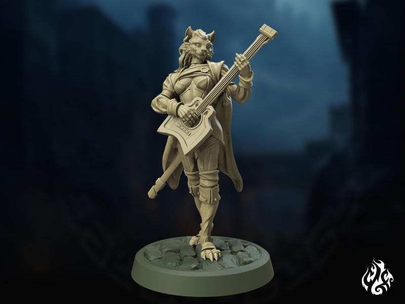 Whispers the Unsung, Catfolk Bard