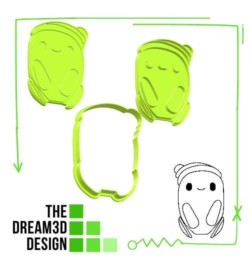 RON COOKIE CUTTER N DEBOSSER / COOKIE CUTTER AND STAMPER