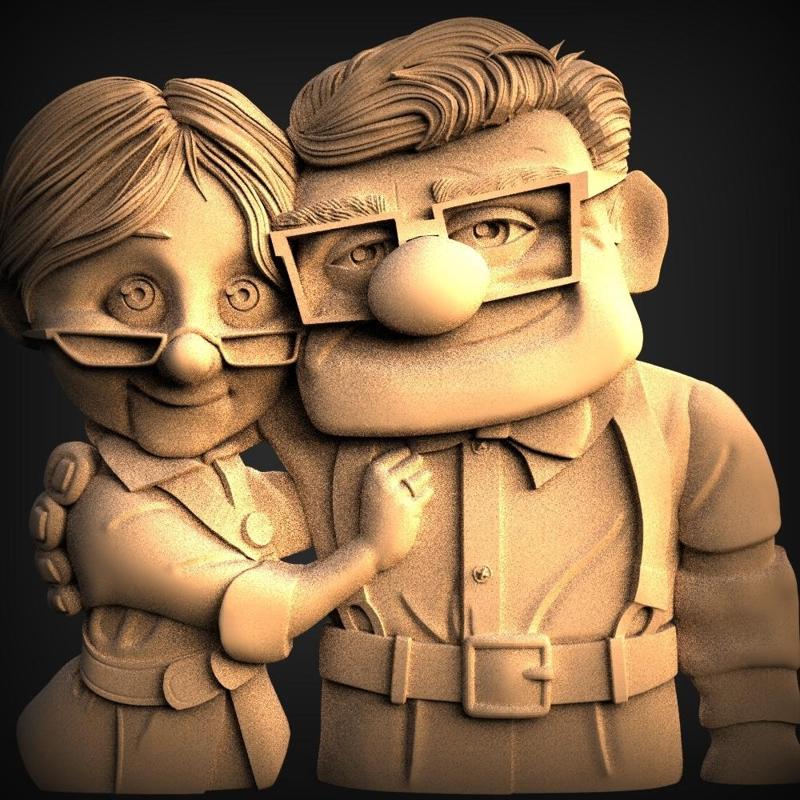 UP! Model, CNC Routing-Carving