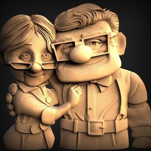 UP! Model, CNC Routing-Carving